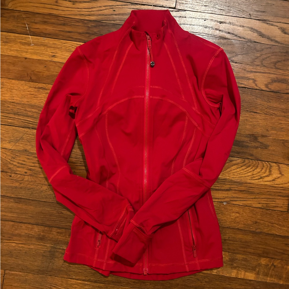 Lululemon Bright Red Define Jacket - image 1